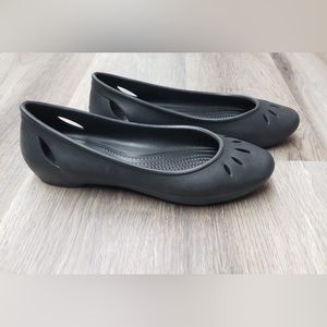 NWOT CROCS Iconic Comfort Kelli Slip On Cushioned Ballet Flats 203954 Womens 9